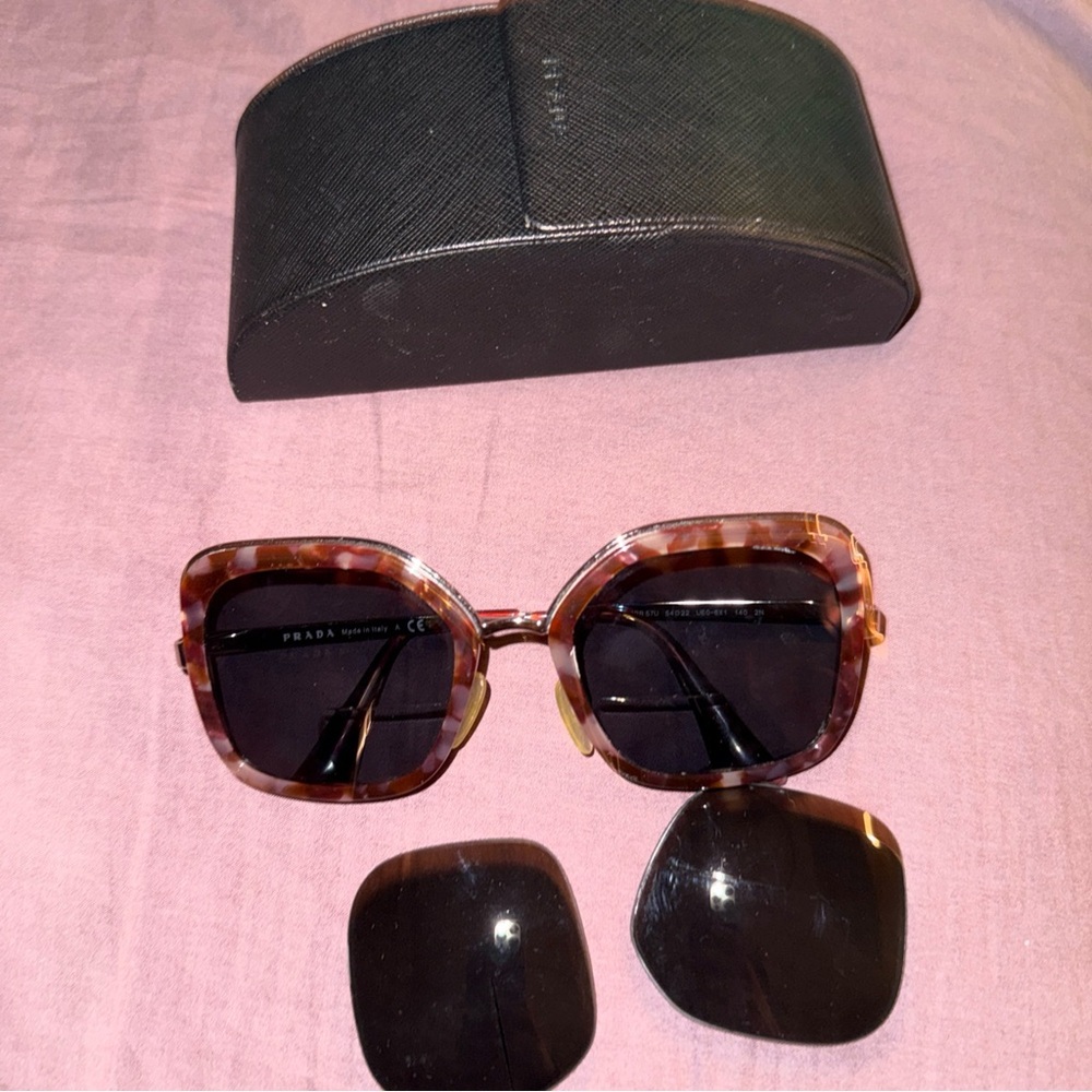 Prada Tortoise Shell Sunglasses AND READING (bifocal)
